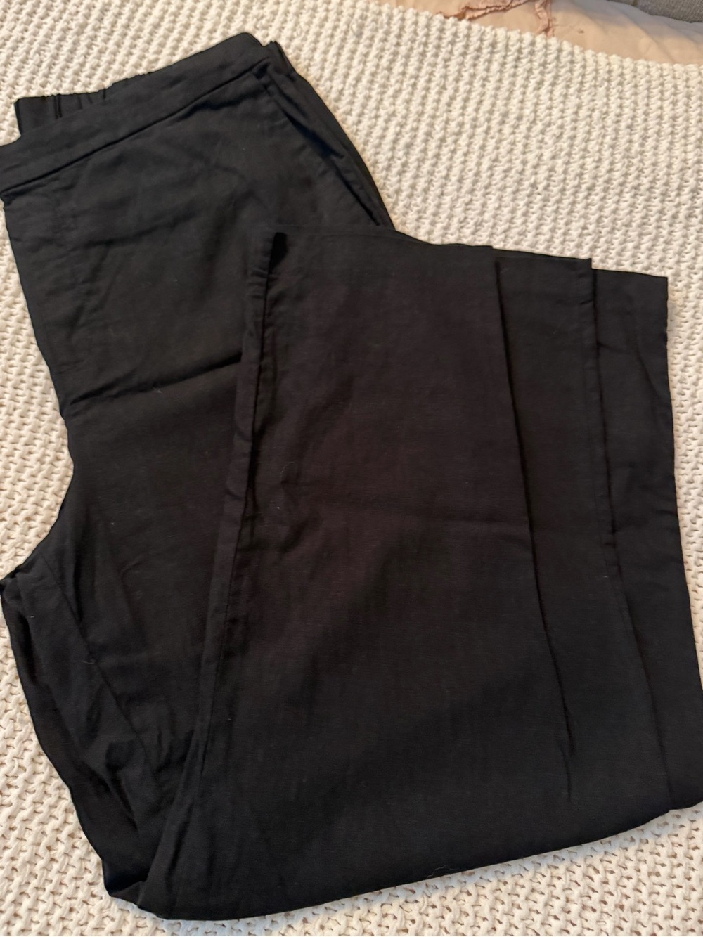 Old Navy Black Women’s Linen Pants
